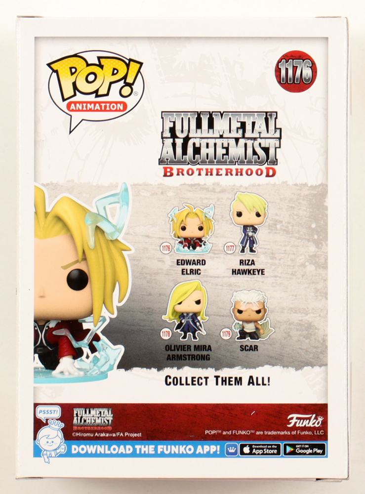 Vic Mignogna Signed "Full Metal Alchemist" #1176 Edward Elric Funko Pop! Vinyl Figure (JSA) at PristineAuction.com Vic Mignogna Signed "Full Metal Alchemist" #1176 Edward Elric Funko Pop! Vinyl Figure (JSA) at PristineAuction.com