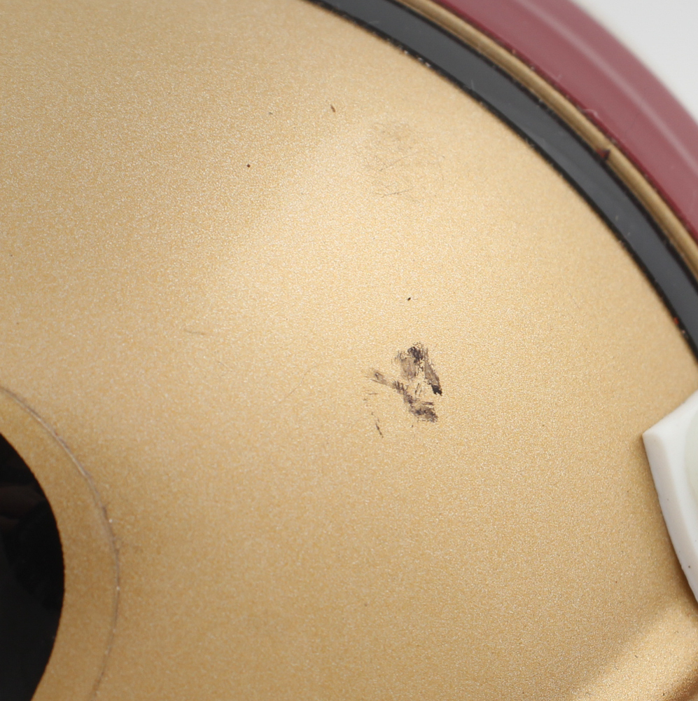 Steve Young & Terrell Owens Signed 49ers Mini Helmet (PSA) at PristineAuction.com Steve Young & Terrell Owens Signed 49ers Mini Helmet (PSA) at PristineAuction.com