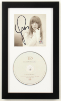 Taylor Swift Signed Custom Framed "The Tortured Poets Department" CD Album Insert Display With Disc (PSA) at PristineAuction.com