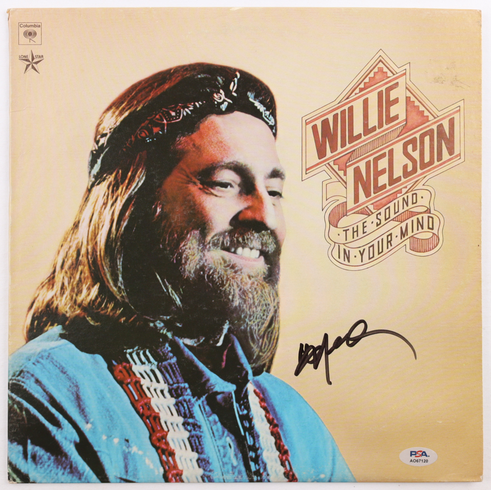 Willie Nelson Signed "The Sound in Your Mind" Album Sleeve (PSA) at PristineAuction.com Willie Nelson Signed "The Sound in Your Mind" Album Sleeve (PSA) at PristineAuction.com