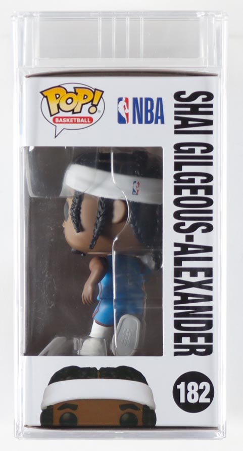 Shai Gilgeous-Alexander Signed Thunder #182 Funko Pop! Vinyl