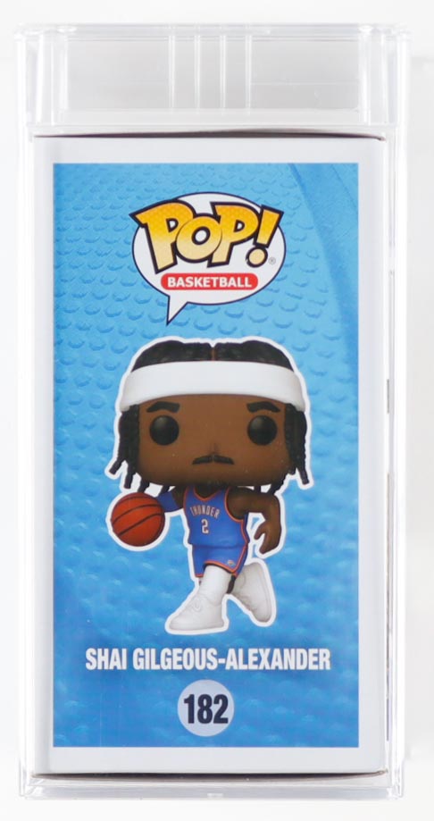 Shai Gilgeous-Alexander Signed Thunder #182 Funko Pop! Vinyl