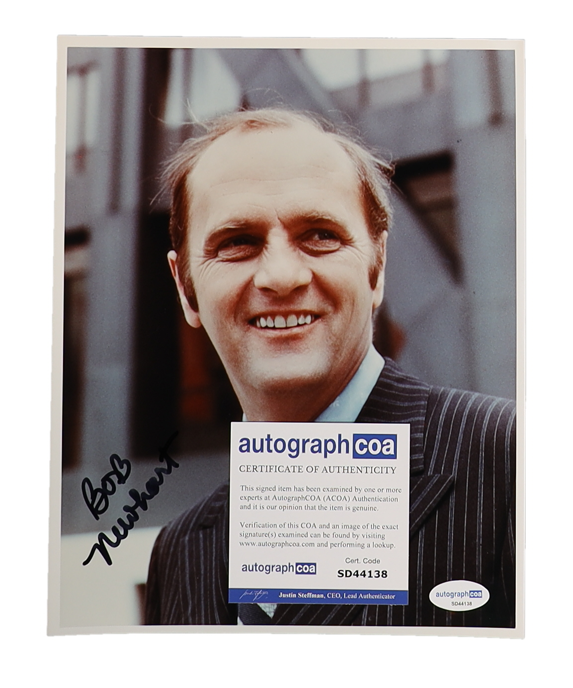 Bob Newhart Signed 8x10 Photo (AutographCOA) at PristineAuction.com Bob Newhart Signed 8x10 Photo (AutographCOA) at PristineAuction.com