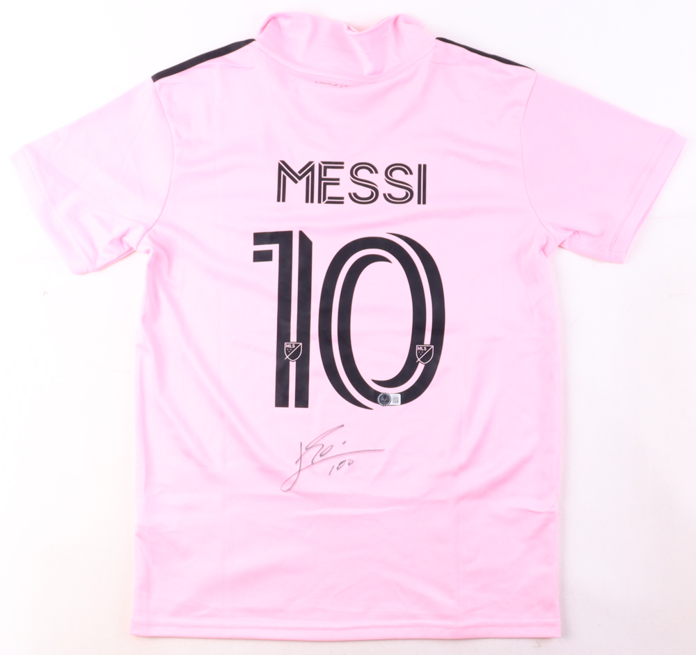 Lionel Messi Signed Inter Miami Adidas Jersey (Beckett) at PristineAuction.com Lionel Messi Signed Inter Miami Adidas Jersey (Beckett) at PristineAuction.com