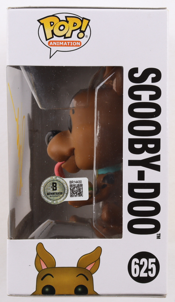 Frank Welker Signed "Scooby-Doo!" #625 Scooby-Doo Funko Pop! Vinyl Figure (Beckett) at PristineAuction.com Frank Welker Signed "Scooby-Doo!" #625 Scooby-Doo Funko Pop! Vinyl Figure (Beckett) at PristineAuction.com