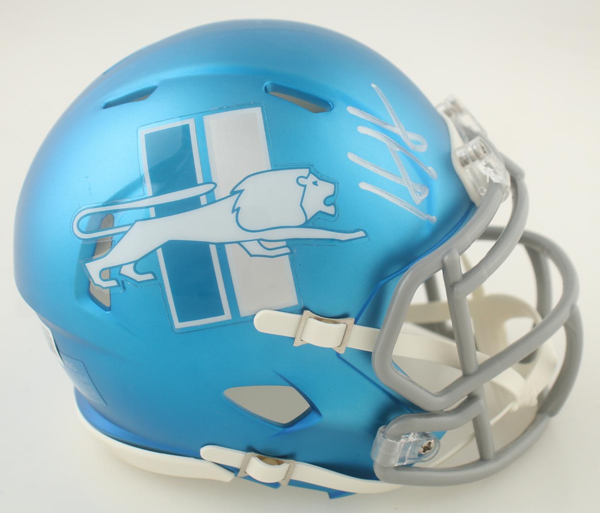 Hendon Hooker Signed Lions Speed Mini Helmet (Beckett) at PristineAuction.com Hendon Hooker Signed Lions Speed Mini Helmet (Beckett) at PristineAuction.com