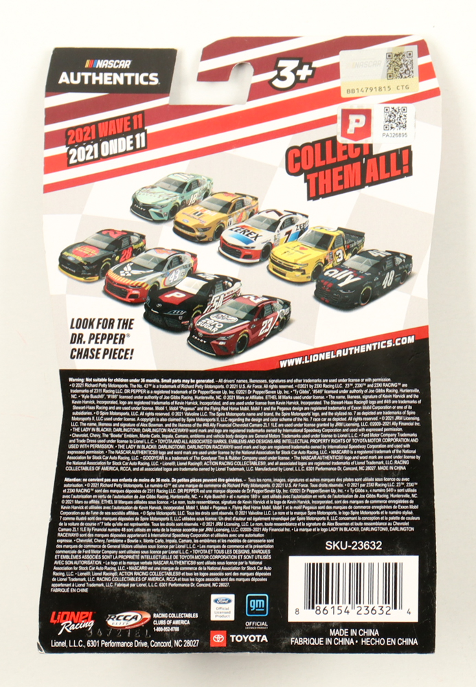Ty Gibbs Signed 2021 NASCAR #54 Pristine Auction Toyota Supra - 1:64 Diecast Car (PA) at PristineAuction.com Ty Gibbs Signed 2021 NASCAR #54 Pristine Auction Toyota Supra - 1:64 Diecast Car (PA) at PristineAuction.com