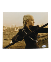 Emilia Clarke Signed "Game of Thrones" 8x10 Photo (ACOA) at PristineAuction.com