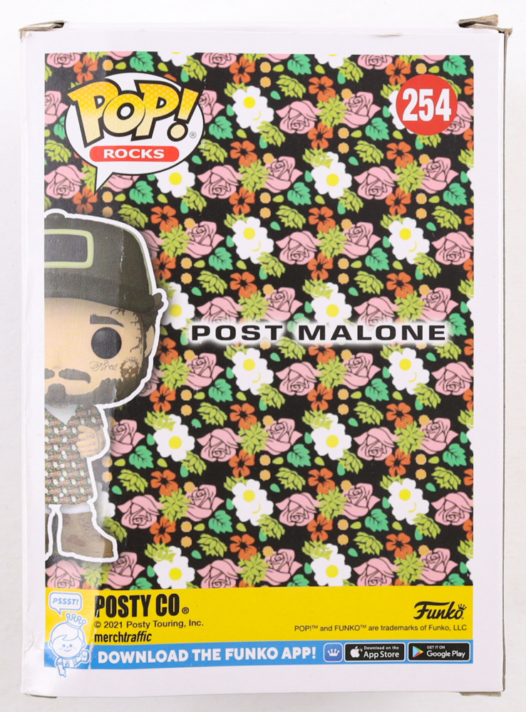 Post Malone Signed "Post Malone" #254 Funko Pop! Vinyl Figure (JSA) at PristineAuction.com Post Malone Signed "Post Malone" #254 Funko Pop! Vinyl Figure (JSA) at PristineAuction.com