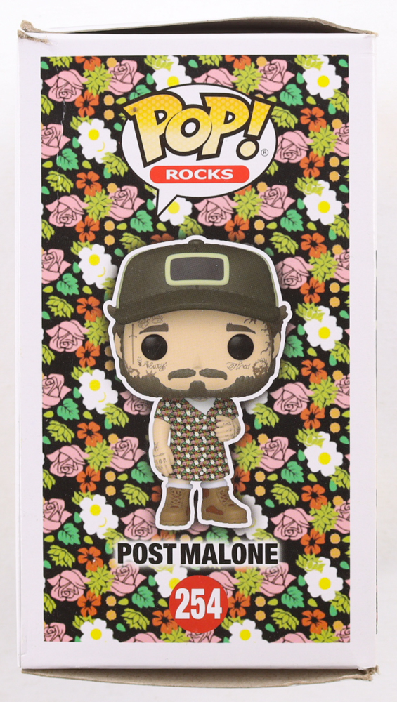 Post Malone Signed "Post Malone" #254 Funko Pop! Vinyl Figure (JSA) at PristineAuction.com Post Malone Signed "Post Malone" #254 Funko Pop! Vinyl Figure (JSA) at PristineAuction.com