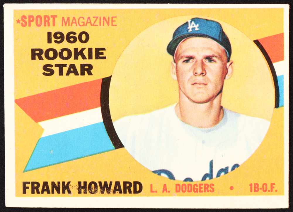 Frank Howard 1960 Topps #132 RC at PristineAuction.com Frank Howard 1960 Topps #132 RC at PristineAuction.com