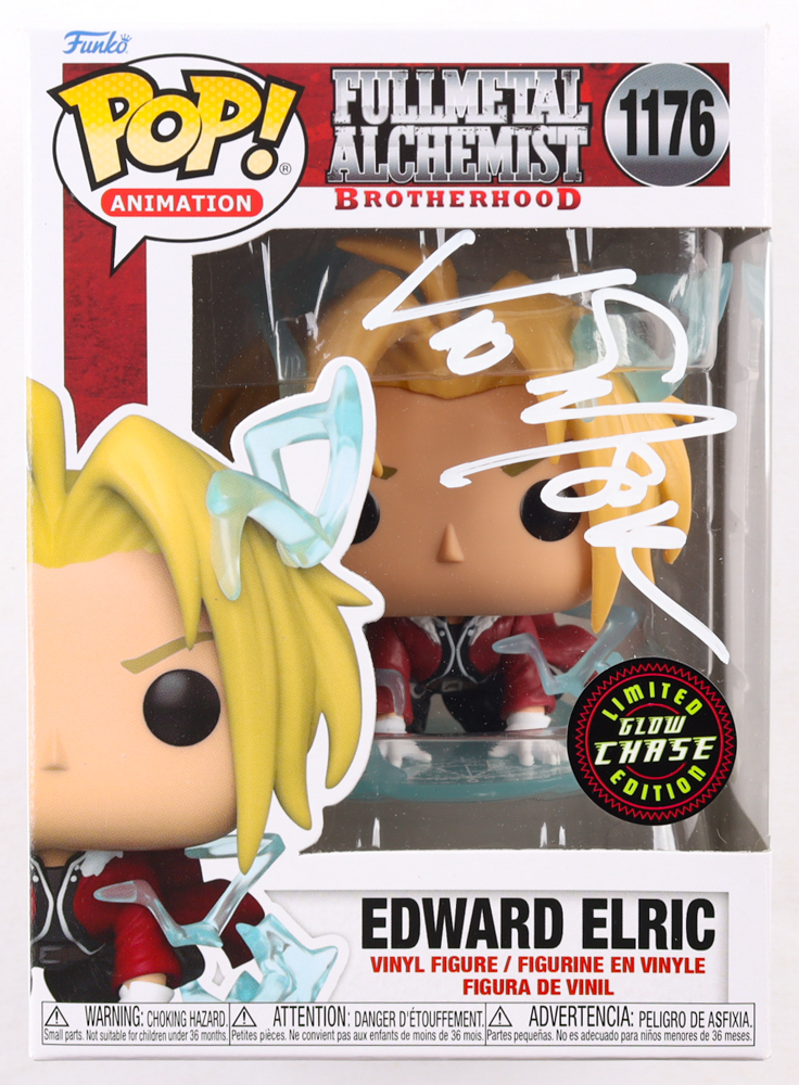 Vic Mignogna Signed "Full Metal Alchemist" #1176 Edward Elric Funko Pop! Vinyl Figure (JSA) at PristineAuction.com Vic Mignogna Signed "Full Metal Alchemist" #1176 Edward Elric Funko Pop! Vinyl Figure (JSA) at PristineAuction.com
