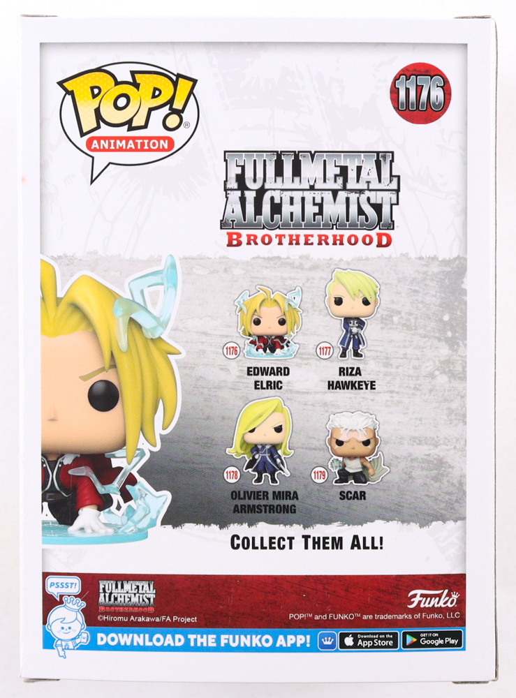 Vic Mignogna Signed "Full Metal Alchemist" #1176 Edward Elric Funko Pop! Vinyl Figure (JSA) at PristineAuction.com Vic Mignogna Signed "Full Metal Alchemist" #1176 Edward Elric Funko Pop! Vinyl Figure (JSA) at PristineAuction.com
