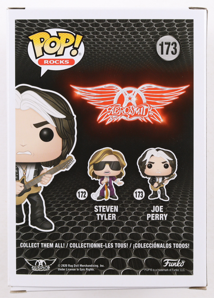 Joe Perry Signed Aerosmith #173 Funko Pop! Vinyl Figure (PSA) at PristineAuction.com Joe Perry Signed Aerosmith #173 Funko Pop! Vinyl Figure (PSA) at PristineAuction.com