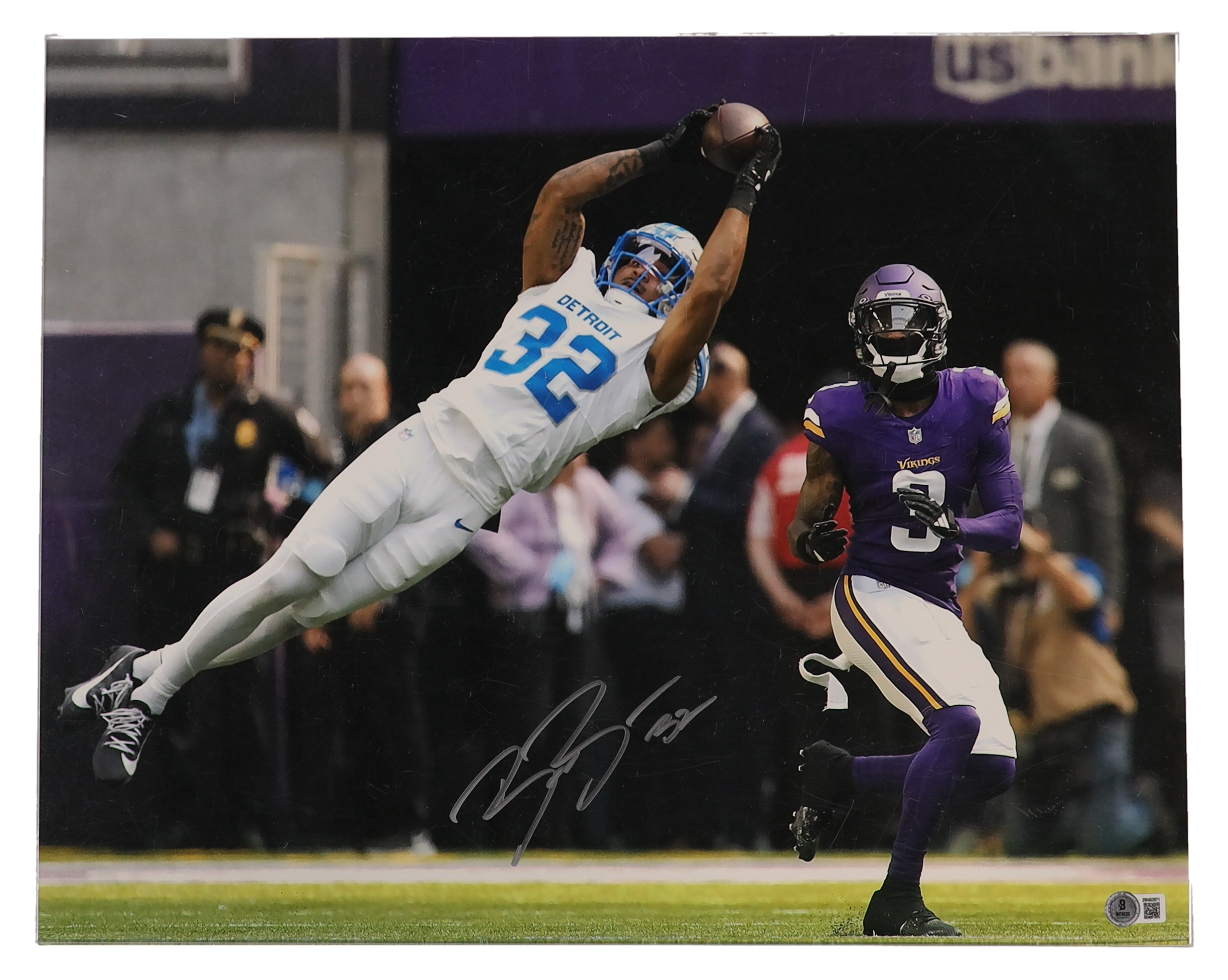 Brian Branch Signed Detroit Lions 16x20 Photo (Beckett) at PristineAuction.com Brian Branch Signed Detroit Lions 16x20 Photo (Beckett) at PristineAuction.com