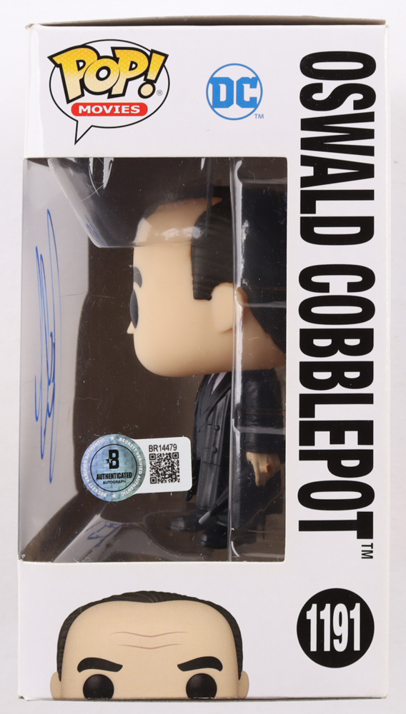 Colin Farrell Signed "The Batman" #1191 Oswald Cobblepot Chase Edition Funko Pop! Vinyl Figure (Beckett) at PristineAuction.com Colin Farrell Signed "The Batman" #1191 Oswald Cobblepot Chase Edition Funko Pop! Vinyl Figure (Beckett) at PristineAuction.com