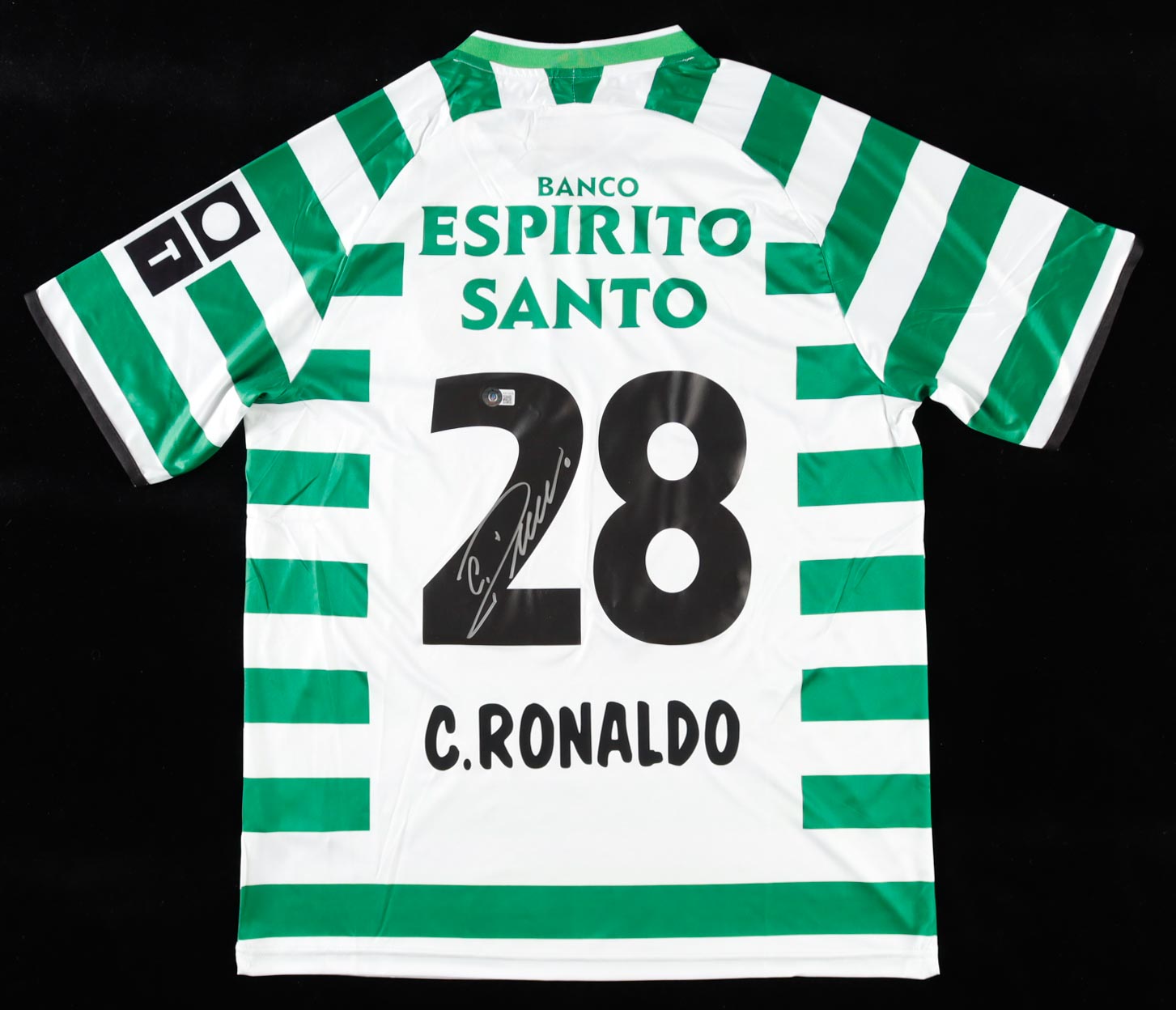 Cristiano Ronaldo Signed Sporting CP Jersey (Beckett) at PristineAuction.com Cristiano Ronaldo Signed Sporting CP Jersey (Beckett) at PristineAuction.com