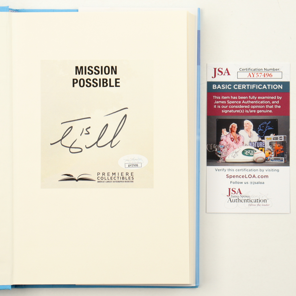 Tim Tebow Signed "Mission Possible" Hard Cover Book (JSA) at PristineAuction.com Tim Tebow Signed "Mission Possible" Hard Cover Book (JSA) at PristineAuction.com
