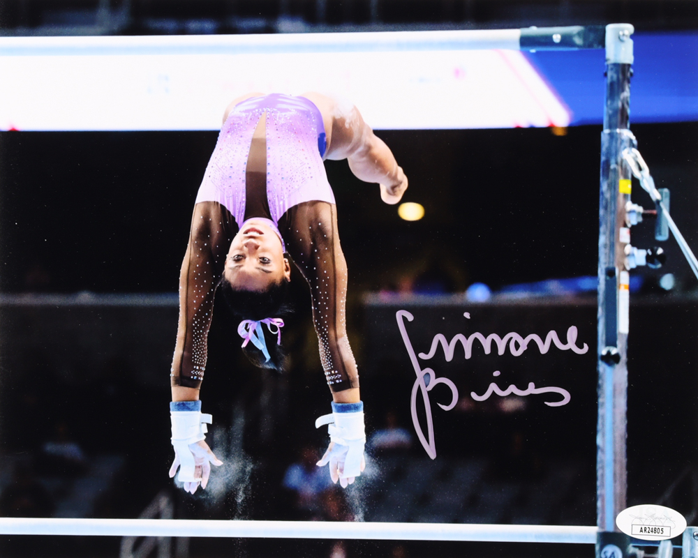 Simone Biles Signed Team USA 8x10 Photo (JSA) at PristineAuction.com Simone Biles Signed Team USA 8x10 Photo (JSA) at PristineAuction.com