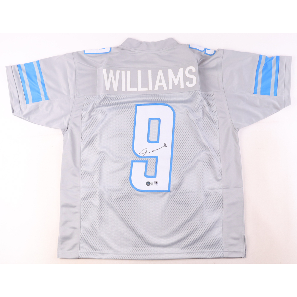 Jameson Williams Signed Jersey (Beckett & Williams) at PristineAuction.com