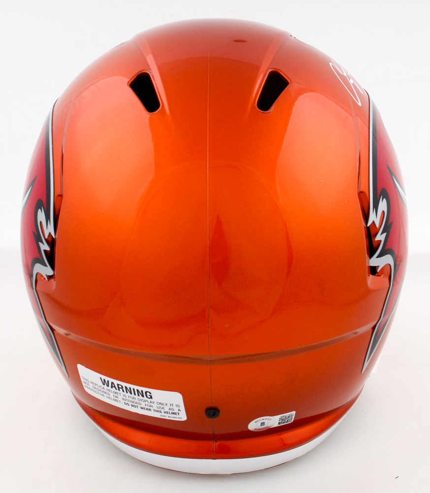 Chris Godwin Signed Buccaneers Full-Size Flash Alternate Speed Helmet (Beckett) at PristineAuction.com Chris Godwin Signed Buccaneers Full-Size Flash Alternate Speed Helmet (Beckett) at PristineAuction.com