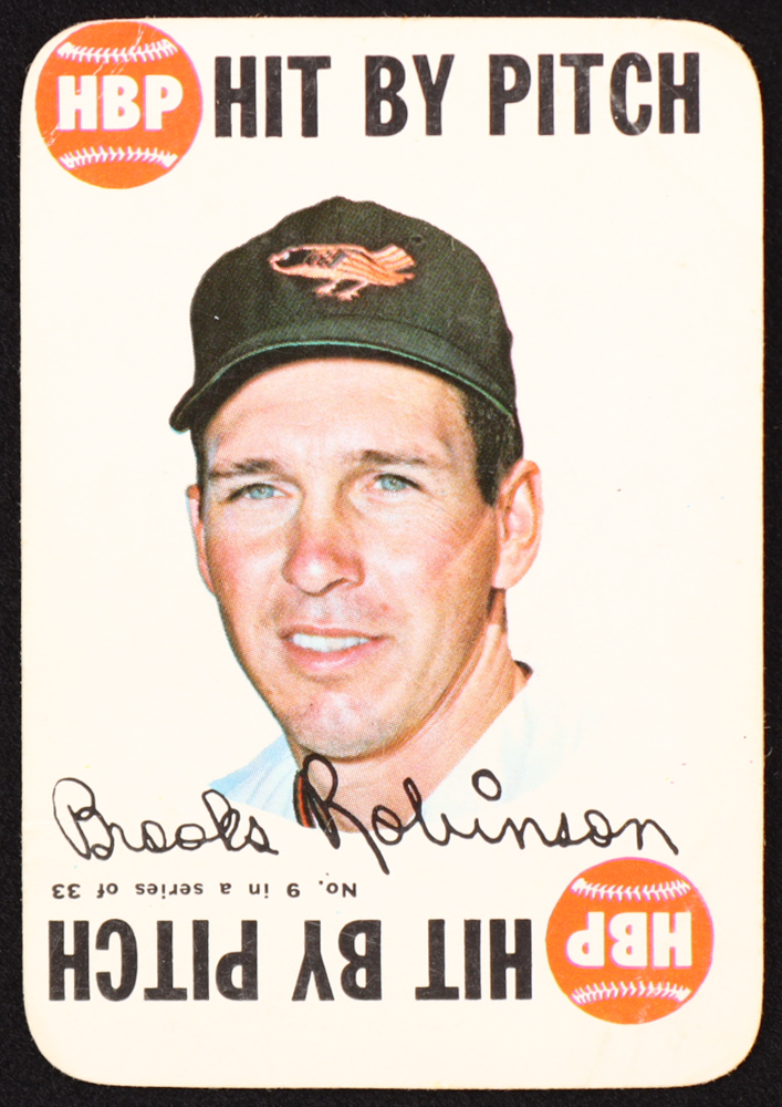 Brooks Robinson 1968 Topps Game #9 at PristineAuction.com Brooks Robinson 1968 Topps Game #9 at PristineAuction.com