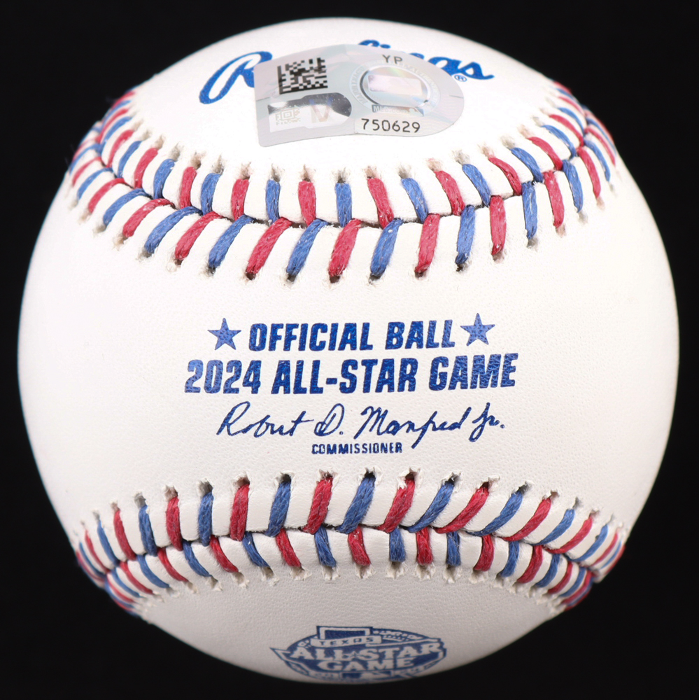 Paul Skenes Signed 2024 All-Star Game Logo Baseball (MLB) at PristineAuction.com Paul Skenes Signed 2024 All-Star Game Logo Baseball (MLB) at PristineAuction.com