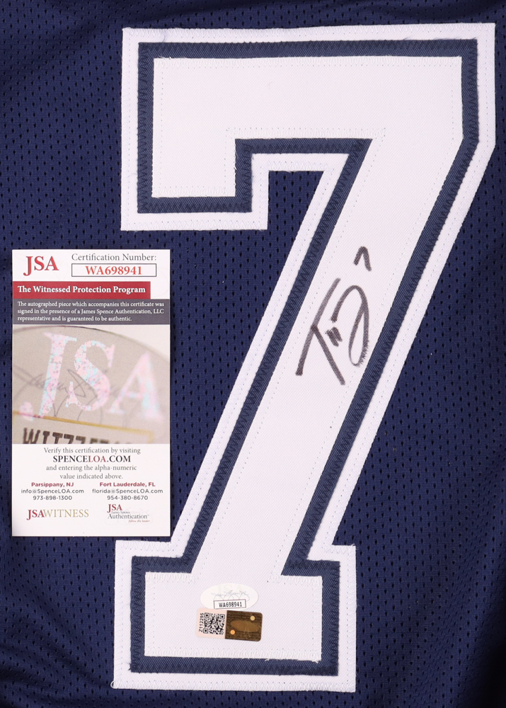 Trevon Diggs Signed Jersey (JSA & PIA) at PristineAuction.com Trevon Diggs Signed Jersey (JSA & PIA) at PristineAuction.com