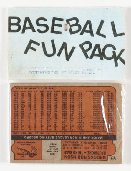 1972 Topps Baseball Card Fun Pack with (10) Cards at PristineAuction.com 1972 Topps Baseball Card Fun Pack with (10) Cards at PristineAuction.com