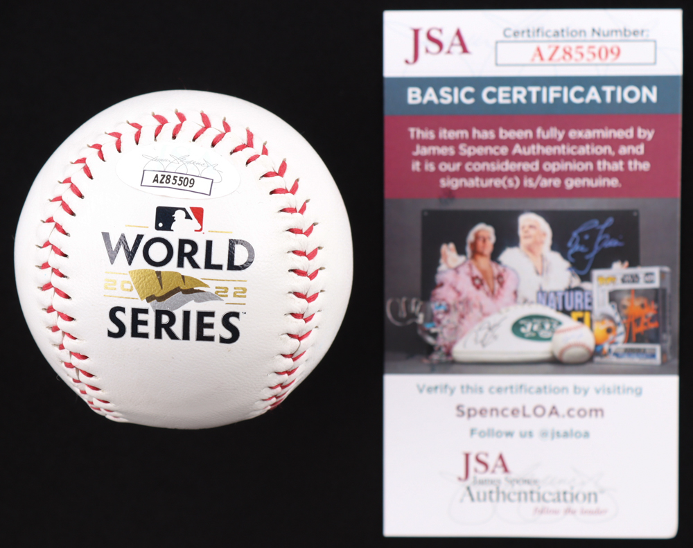 Paul Wall Signed 2022 World Series Champions Astros Logo Baseball (JSA) at PristineAuction.com Paul Wall Signed 2022 World Series Champions Astros Logo Baseball (JSA) at PristineAuction.com