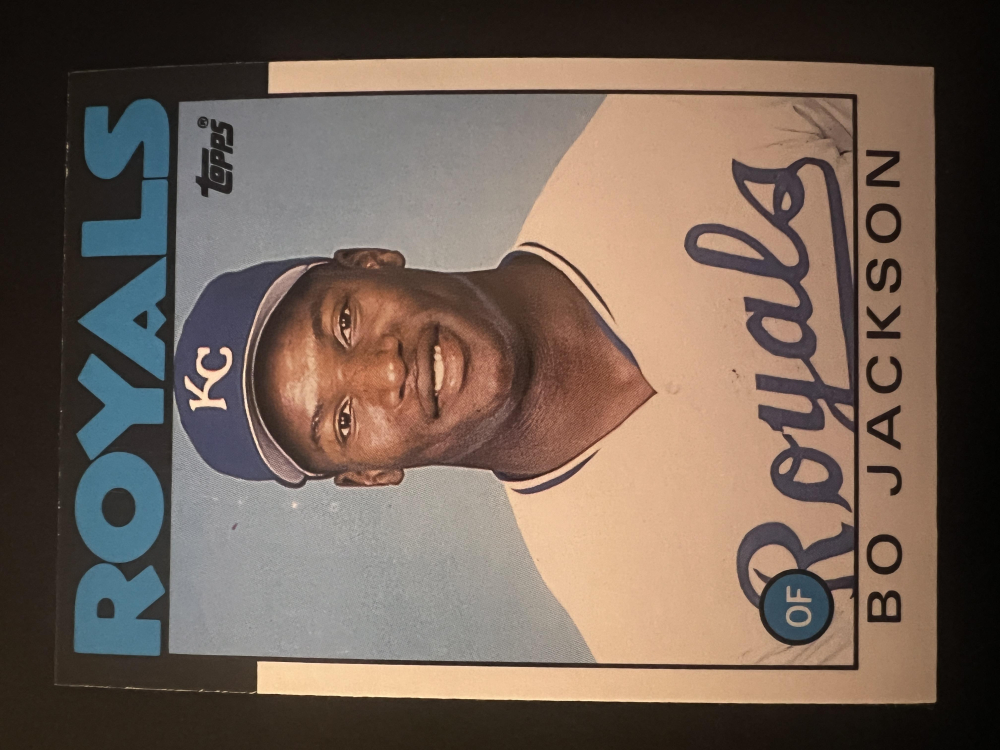 Bo Jackson 1986 Topps Traded #50T RC at PristineAuction.com Bo Jackson 1986 Topps Traded #50T RC at PristineAuction.com