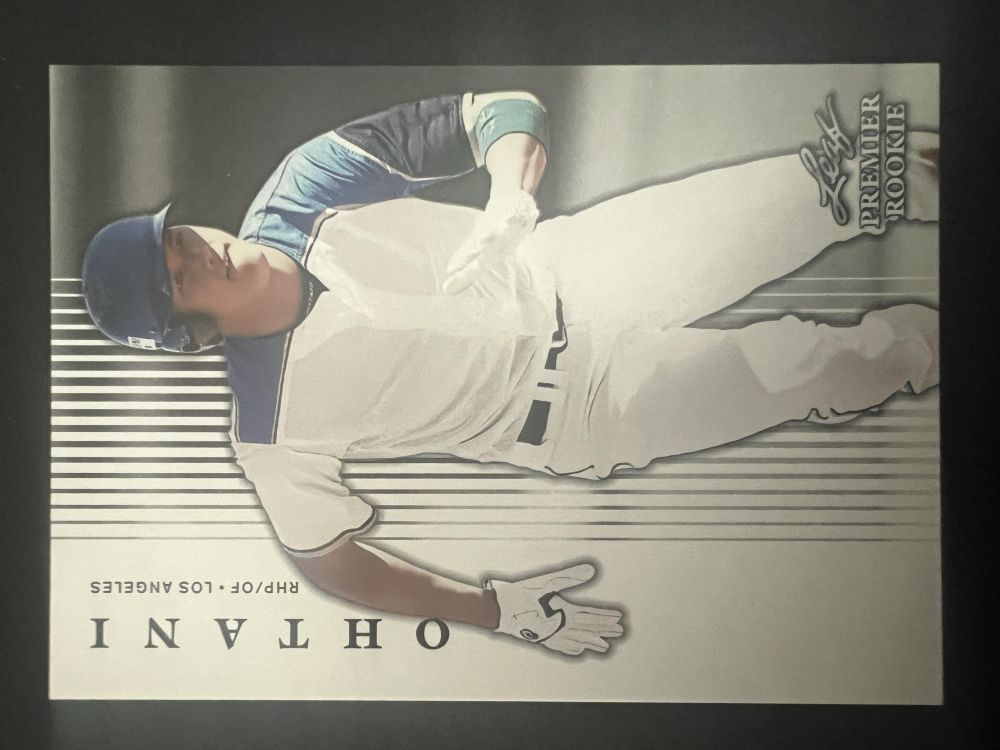 Shohei Ohtani 2018 Leaf Premier Rookie #PR05 RC at PristineAuction.com Shohei Ohtani 2018 Leaf Premier Rookie #PR05 RC at PristineAuction.com