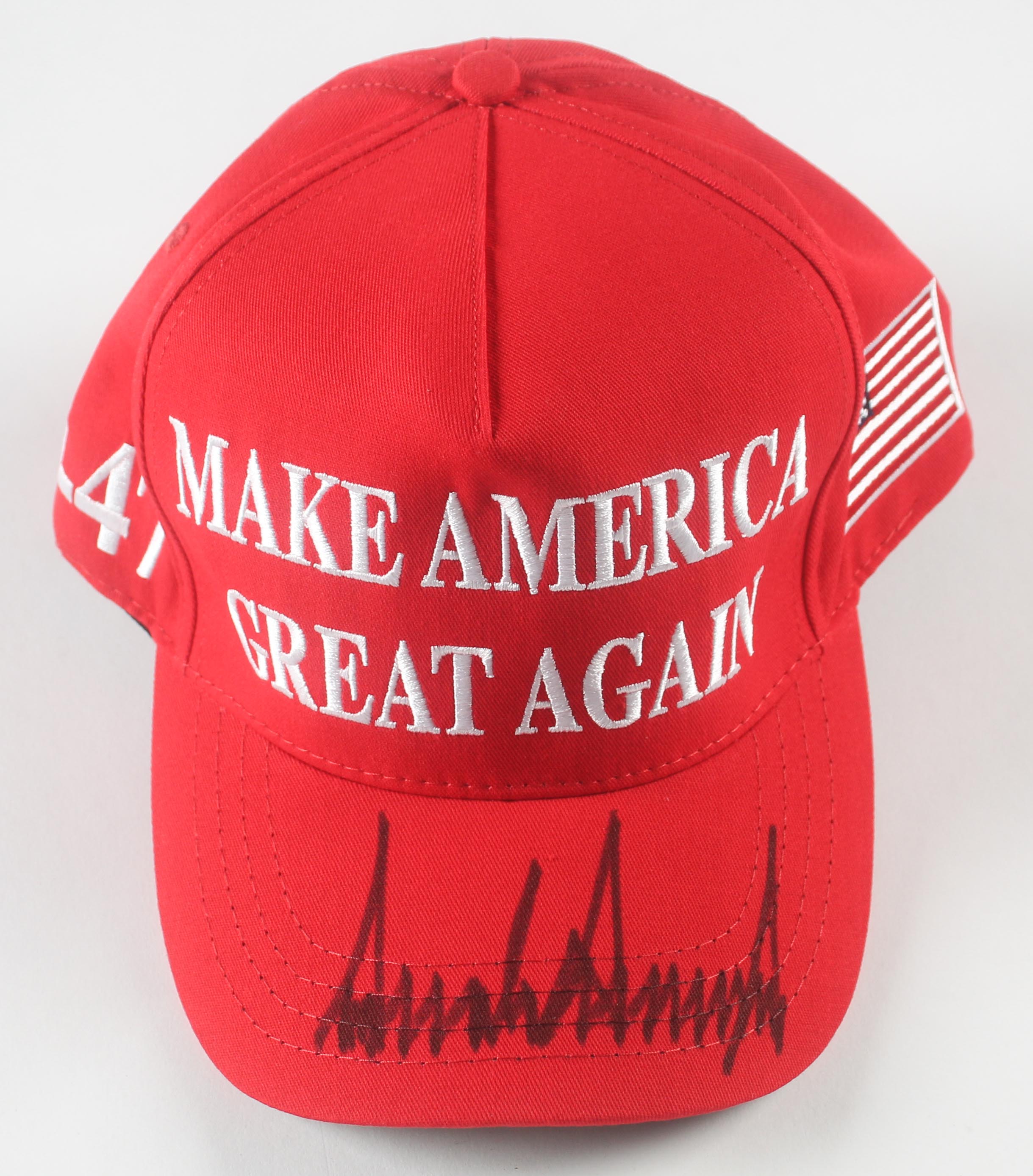 Donald Trump Signed "Make America Great Again" Adjustable Hat (JSA) at PristineAuction.com Donald Trump Signed "Make America Great Again" Adjustable Hat (JSA) at PristineAuction.com