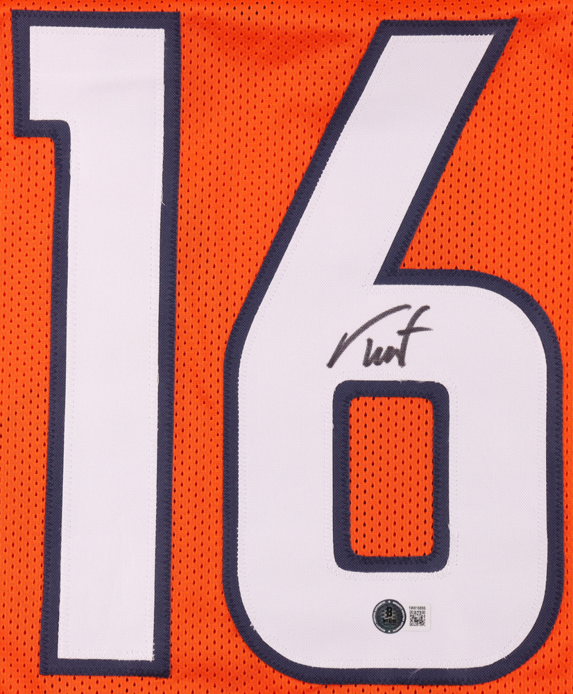 Troy Franklin Signed Jersey (Beckett) at PristineAuction.com Troy Franklin Signed Jersey (Beckett) at PristineAuction.com