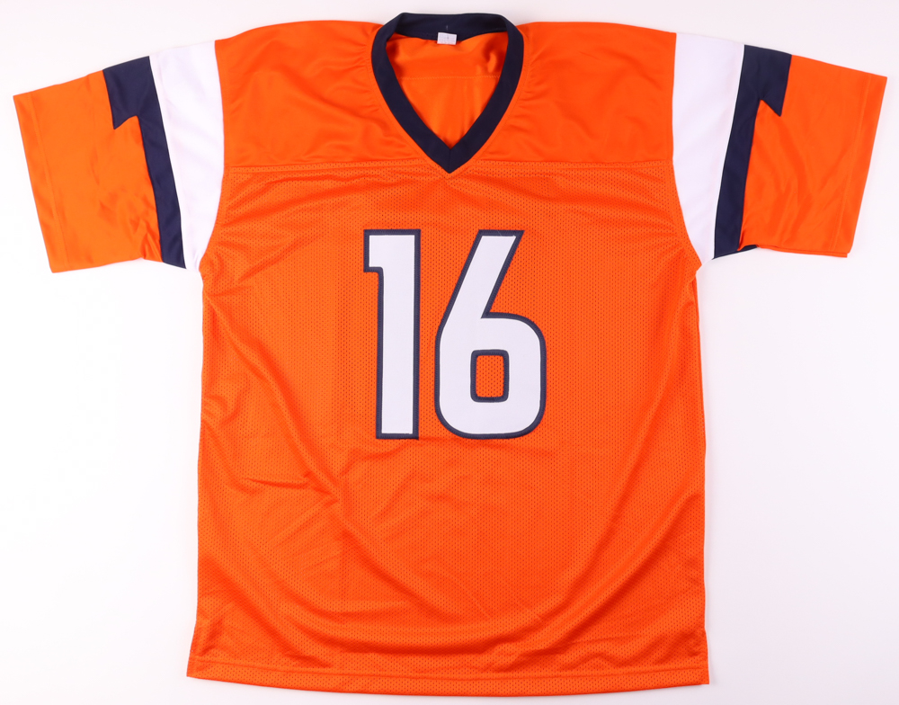 Troy Franklin Signed Jersey (Beckett) at PristineAuction.com Troy Franklin Signed Jersey (Beckett) at PristineAuction.com