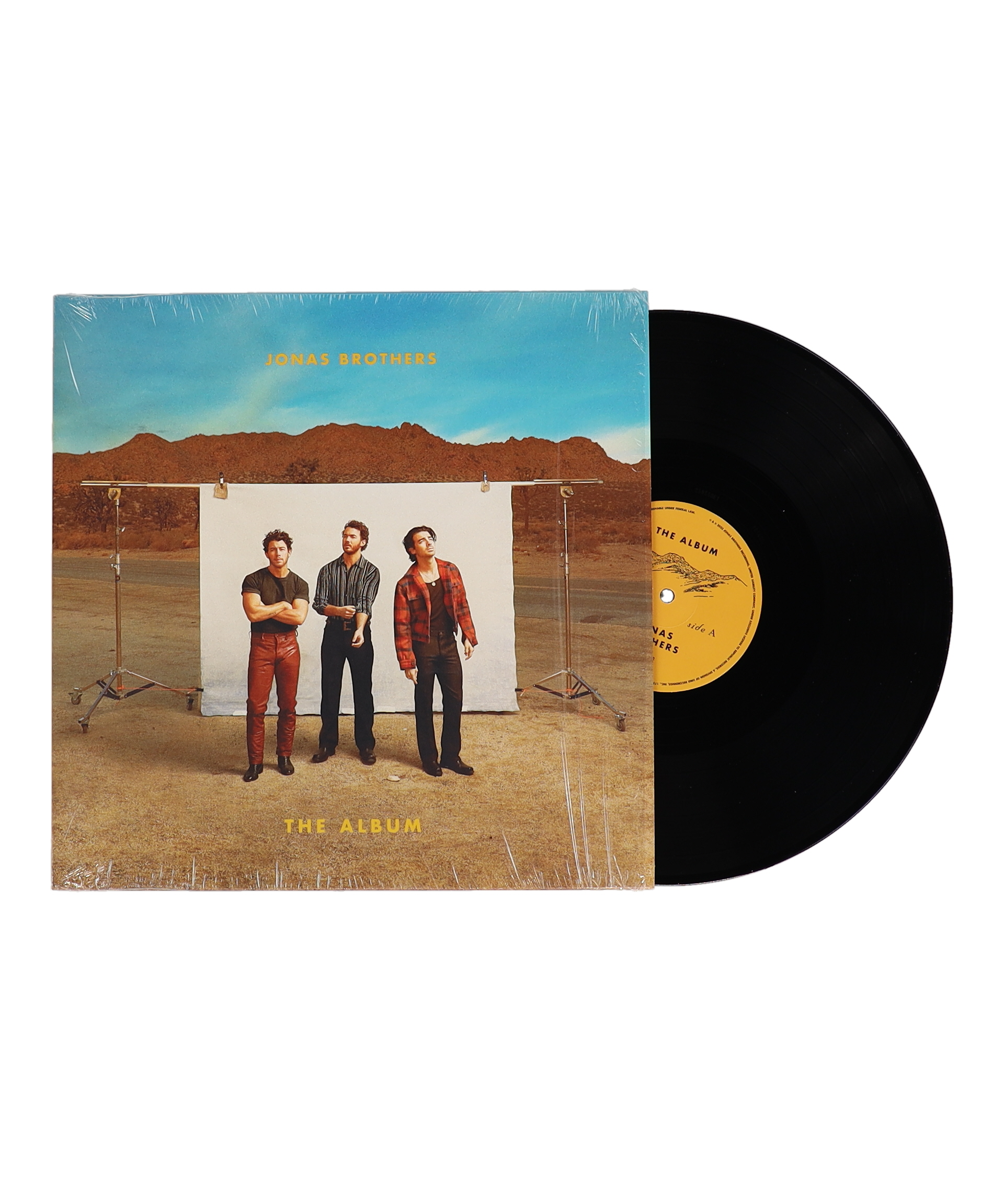 Nick Jonas, Kevin Jonas & Joe Jonas Signed "The Album" Vinyl Record Insert (JSA) at PristineAuction.com Nick Jonas, Kevin Jonas & Joe Jonas Signed "The Album" Vinyl Record Insert (JSA) at PristineAuction.com