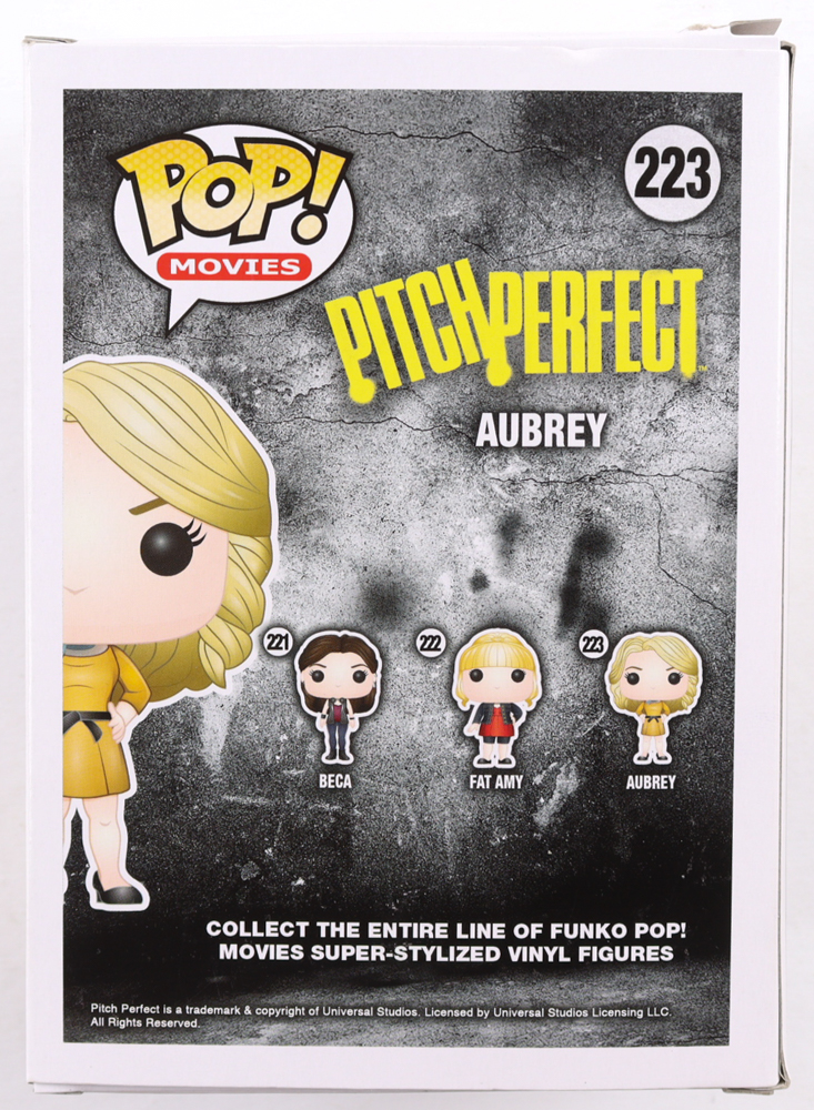 Anna Camp Signed "Pitch Perfect" #223 Aubrey Funko Pop! Vinyl Figure (ACOA) at PristineAuction.com Anna Camp Signed "Pitch Perfect" #223 Aubrey Funko Pop! Vinyl Figure (ACOA) at PristineAuction.com
