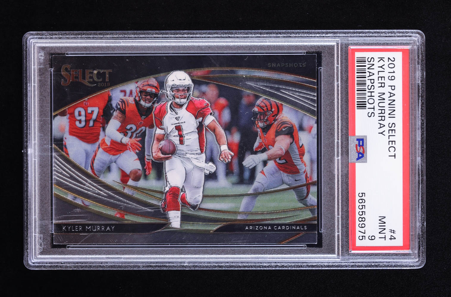 Kyler Murray 2019 Select Snapshots Prizm #4 RC (PSA 9) at PristineAuction.com Kyler Murray 2019 Select Snapshots Prizm #4 RC (PSA 9) at PristineAuction.com