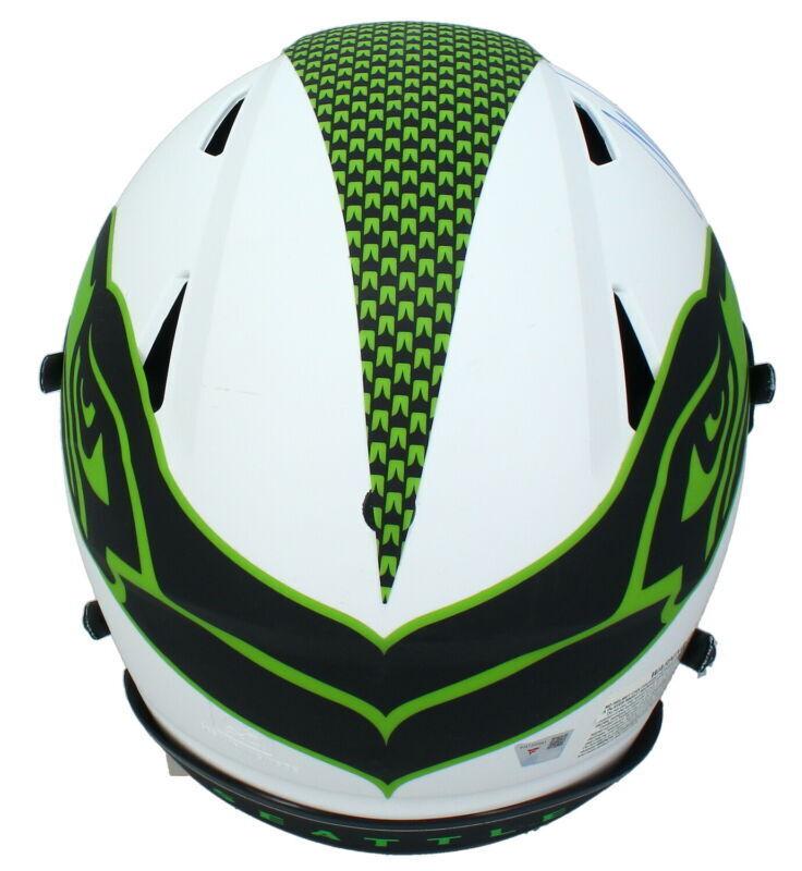 Marshawn Lynch Signed Seahawks Full-Size Authentic On-Field Lunar Eclipse Alternate Speedflex Helmet (Fanatics) at PristineAuction.com Marshawn Lynch Signed Seahawks Full-Size Authentic On-Field Lunar Eclipse Alternate Speedflex Helmet (Fanatics) at PristineAuction.com