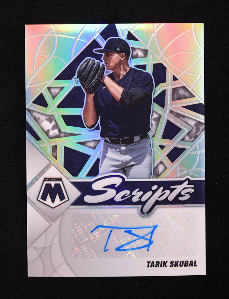 Tarik Skubal 2022 Panini Mosaic Scripts Prizms Silver #SCSK at PristineAuction.com Tarik Skubal 2022 Panini Mosaic Scripts Prizms Silver #SCSK at PristineAuction.com