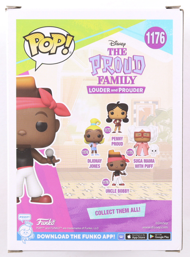 Cedric the Entertainer Signed "The Proud Family" #1176 Uncle Bobby Funko Pop! Vinyl Figure (PSA) at PristineAuction.com Cedric the Entertainer Signed "The Proud Family" #1176 Uncle Bobby Funko Pop! Vinyl Figure (PSA) at PristineAuction.com