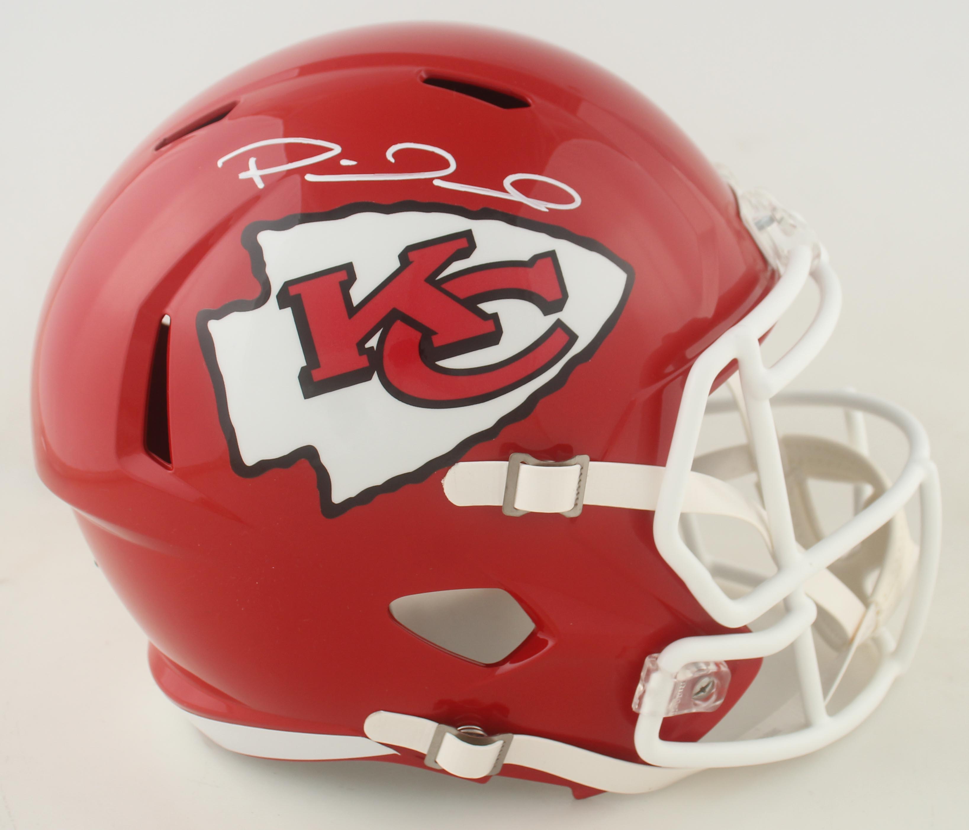Patrick Mahomes Signed Super Bowl LVII Champions Logo Full-Size Speed Helmet (Beckett) at PristineAuction.com Patrick Mahomes Signed Super Bowl LVII Champions Logo Full-Size Speed Helmet (Beckett) at PristineAuction.com