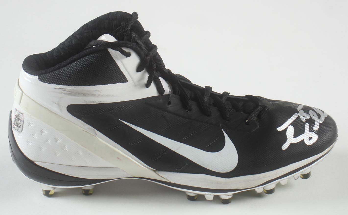 Tim Tebow Signed Personally Owned & Worn Nike Football Cleat Inscribed "Game-Used" (Tebow) at PristineAuction.com Tim Tebow Signed Personally Owned & Worn Nike Football Cleat Inscribed "Game-Used" (Tebow) at PristineAuction.com