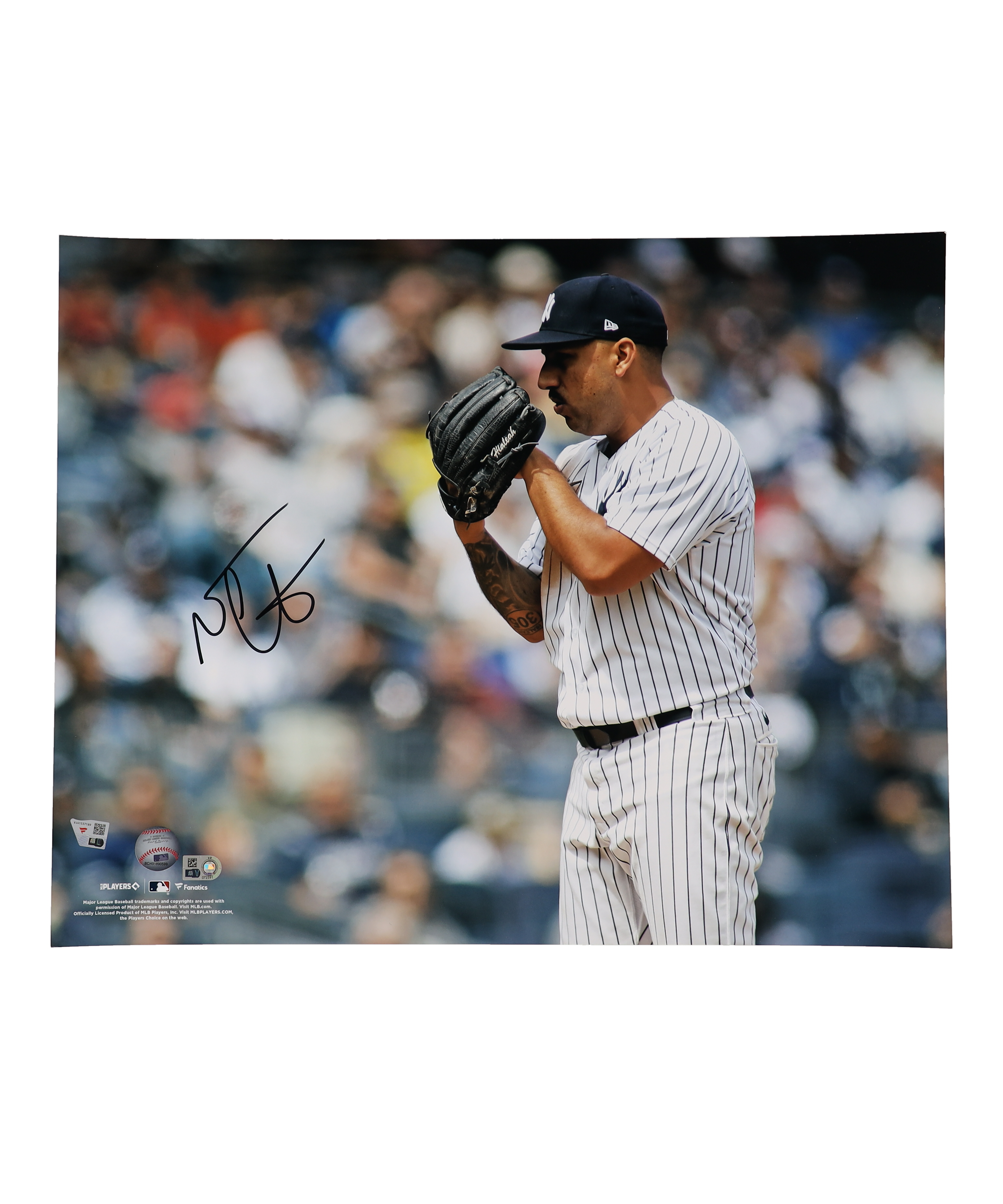 Nestor Cortes Jr. Signed Yankees 16x20 Photo (Fanatics & MLB) at PristineAuction.com Nestor Cortes Jr. Signed Yankees 16x20 Photo (Fanatics & MLB) at PristineAuction.com