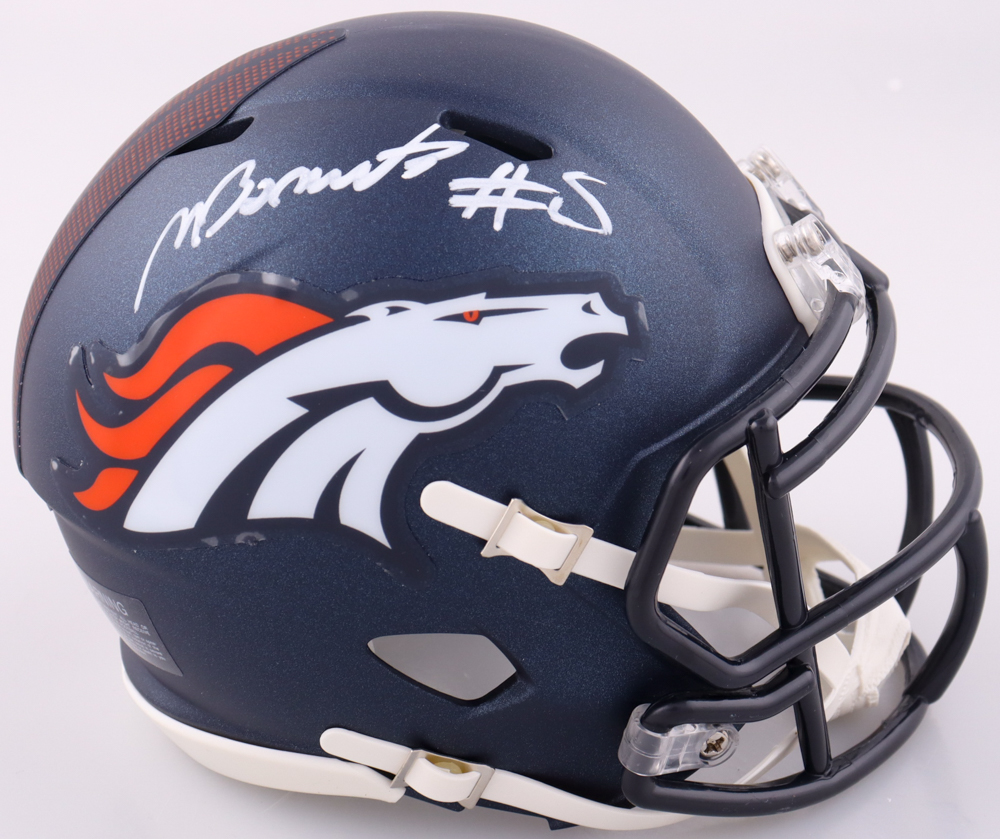 Nik Bonitto Signed Broncos Speed Mini Helmet (Beckett) at PristineAuction.com Nik Bonitto Signed Broncos Speed Mini Helmet (Beckett) at PristineAuction.com