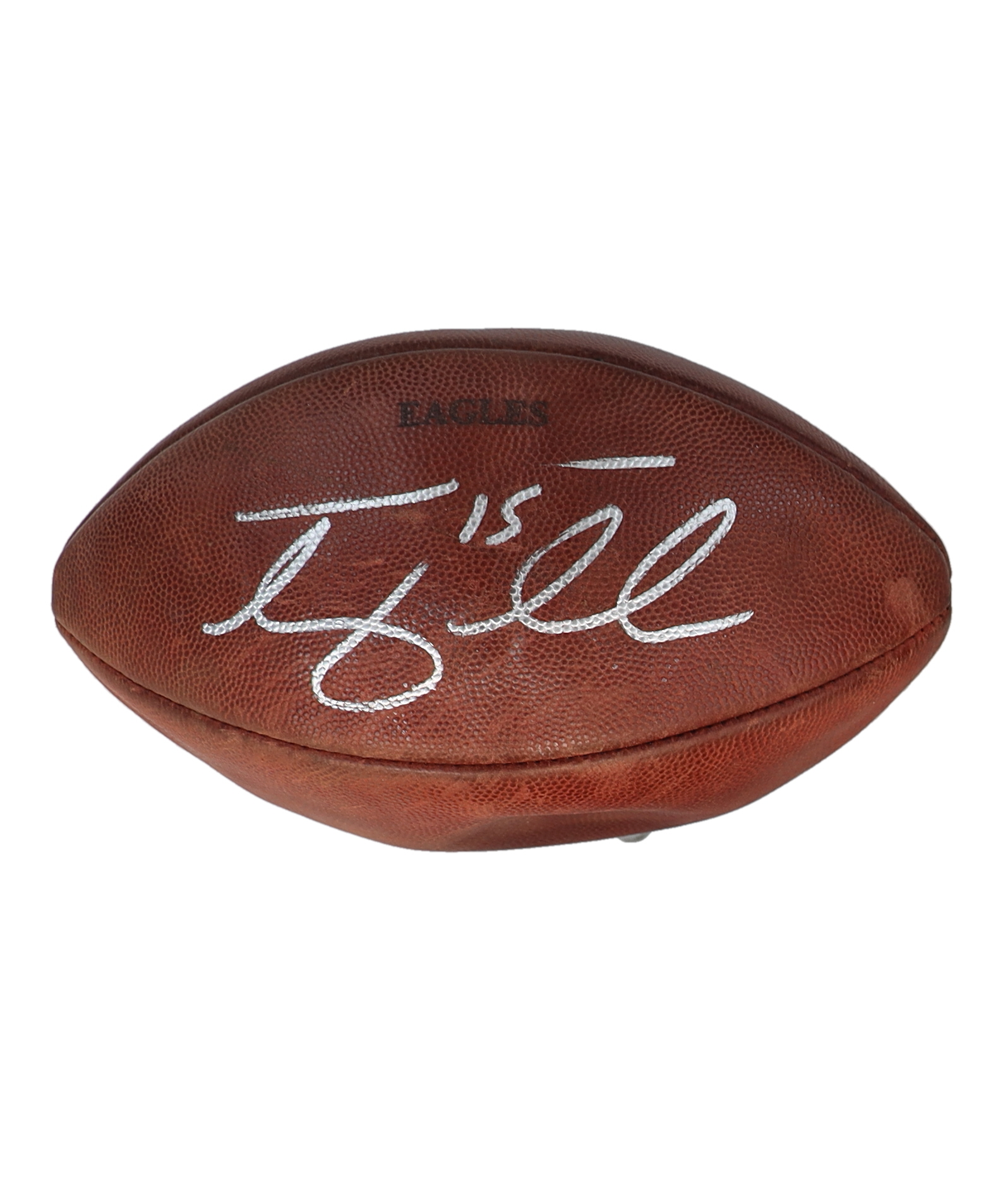 Tim Tebow Signed "The Duke" NFL Game Issued Football (Tebow) at PristineAuction.com Tim Tebow Signed "The Duke" NFL Game Issued Football (Tebow) at PristineAuction.com