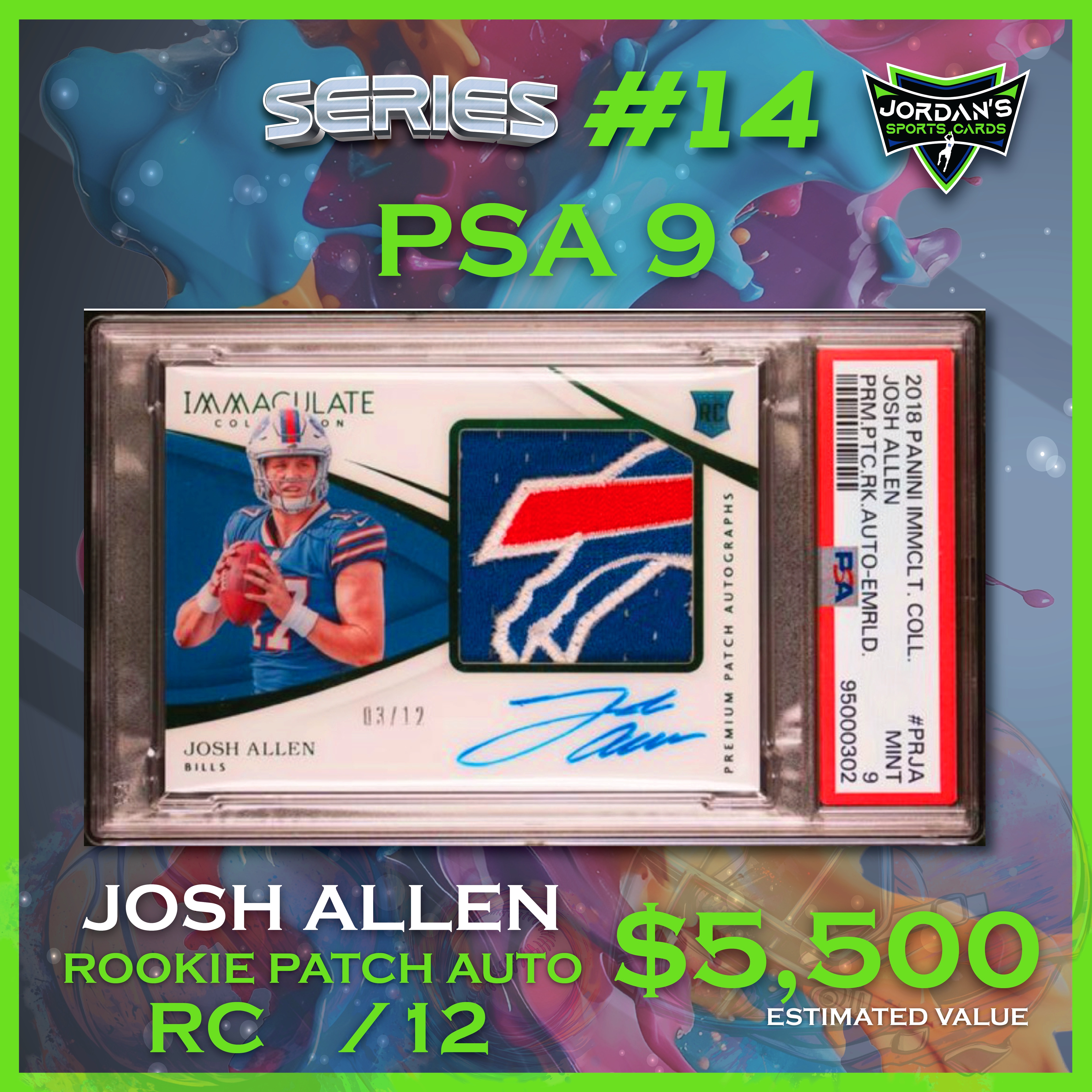 Platinum Quest Series 14 Sports Card Pack Mystery Box Presented by Jordan's Sports Cards - (1) Graded PSA, BGS, or SGC Card Per Pack at PristineAuction.com Platinum Quest Series 14 Sports Card Pack Mystery Box Presented by Jordan's Sports Cards - (1) Graded PSA, BGS, or SGC Card Per Pack at PristineAuction.com