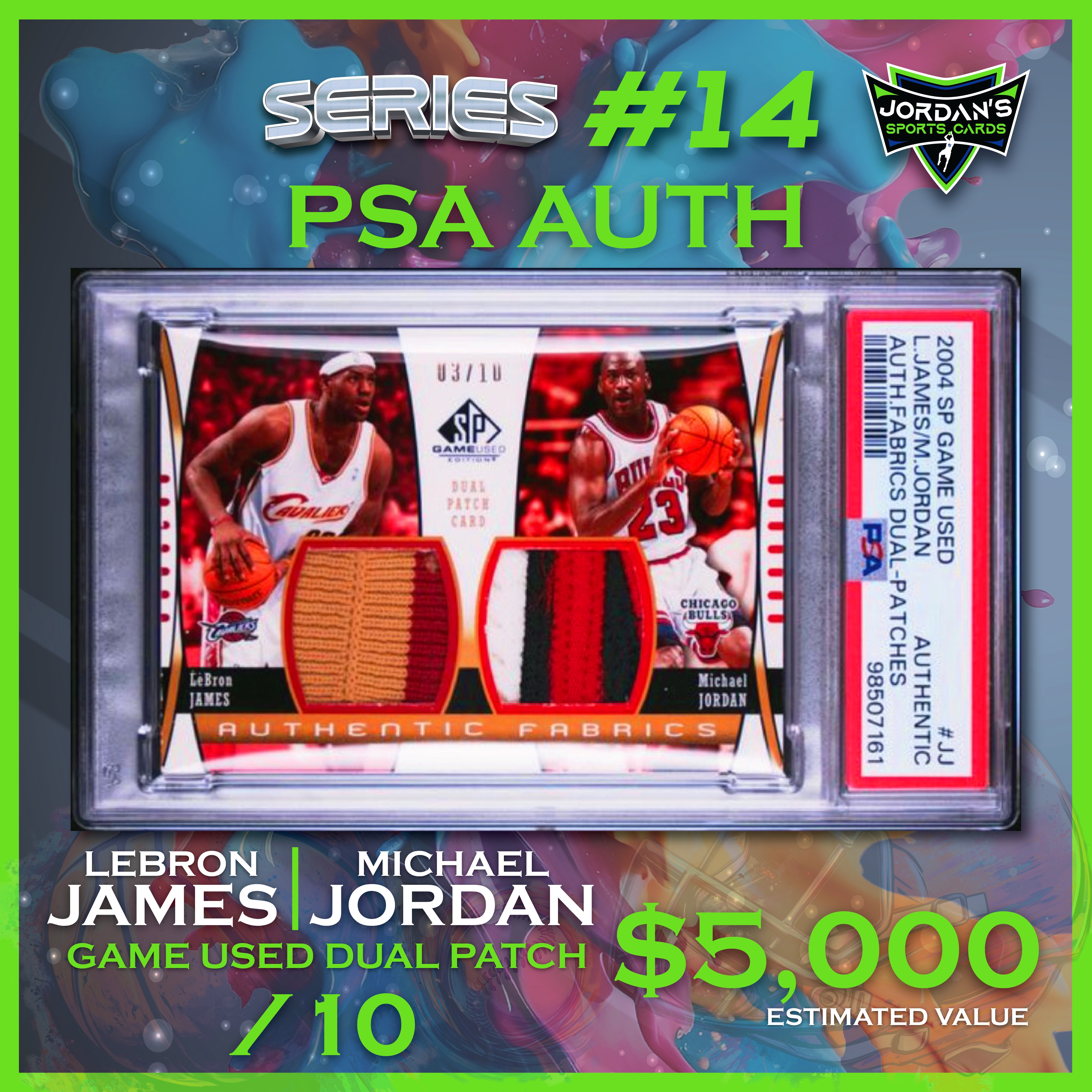 Platinum Quest Series 14 Sports Card Pack Mystery Box Presented by Jordan's Sports Cards - (1) Graded PSA, BGS, or SGC Card Per Pack at PristineAuction.com Platinum Quest Series 14 Sports Card Pack Mystery Box Presented by Jordan's Sports Cards - (1) Graded PSA, BGS, or SGC Card Per Pack at PristineAuction.com
