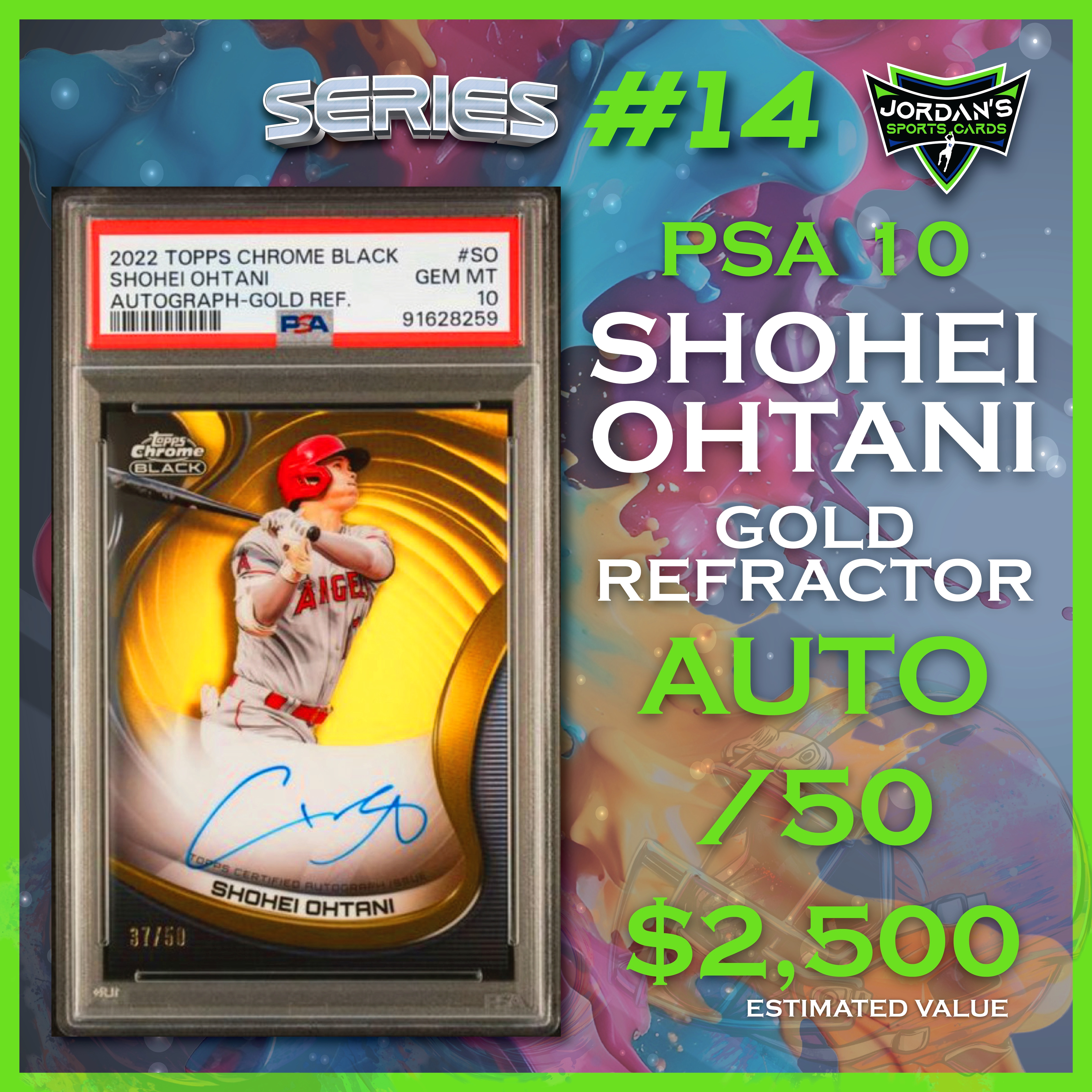 Platinum Quest Series 14 Sports Card Pack Mystery Box Presented by Jordan's Sports Cards - (1) Graded PSA, BGS, or SGC Card Per Pack at PristineAuction.com Platinum Quest Series 14 Sports Card Pack Mystery Box Presented by Jordan's Sports Cards - (1) Graded PSA, BGS, or SGC Card Per Pack at PristineAuction.com