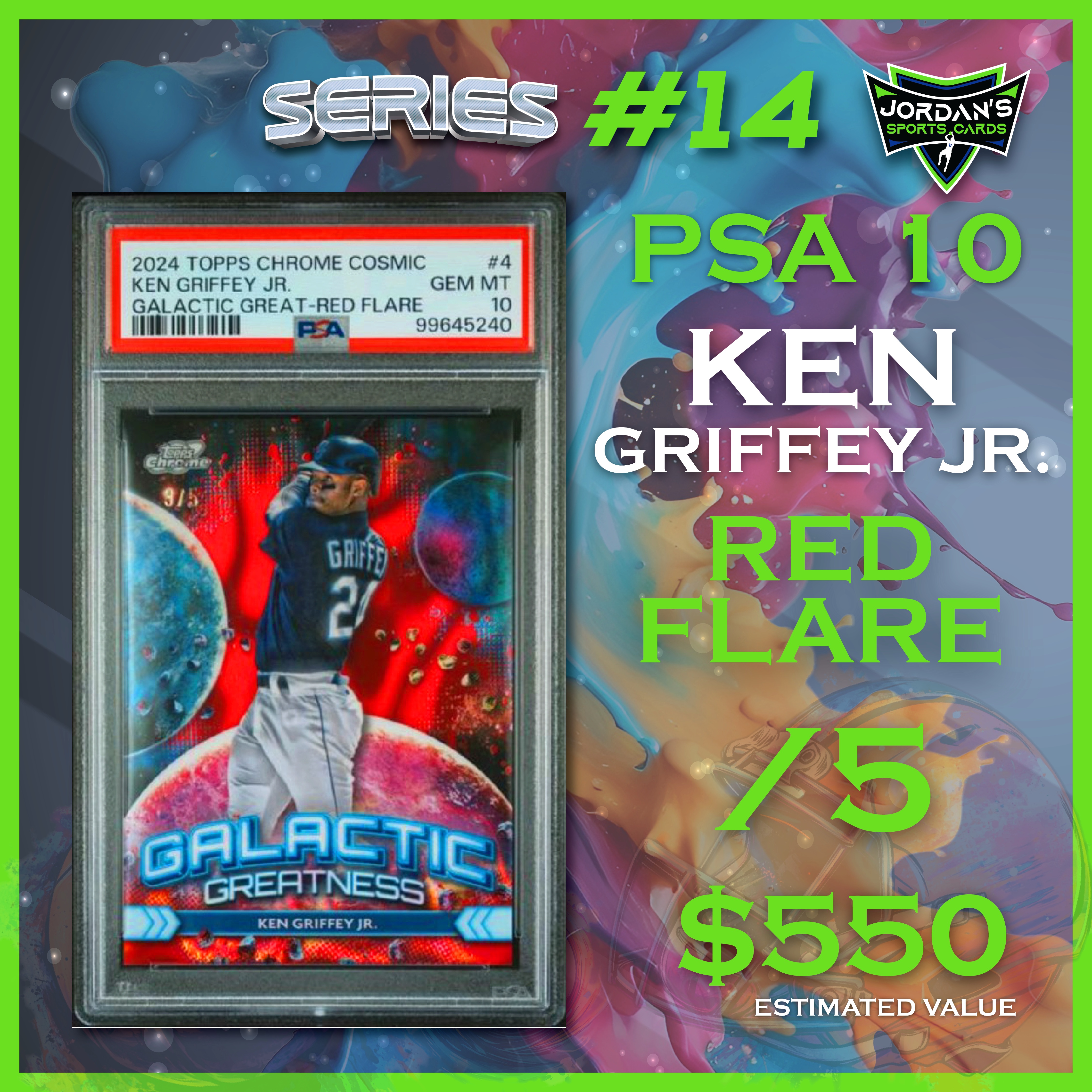 Platinum Quest Series 14 Sports Card Pack Mystery Box Presented by Jordan's Sports Cards - (1) Graded PSA, BGS, or SGC Card Per Pack at PristineAuction.com Platinum Quest Series 14 Sports Card Pack Mystery Box Presented by Jordan's Sports Cards - (1) Graded PSA, BGS, or SGC Card Per Pack at PristineAuction.com